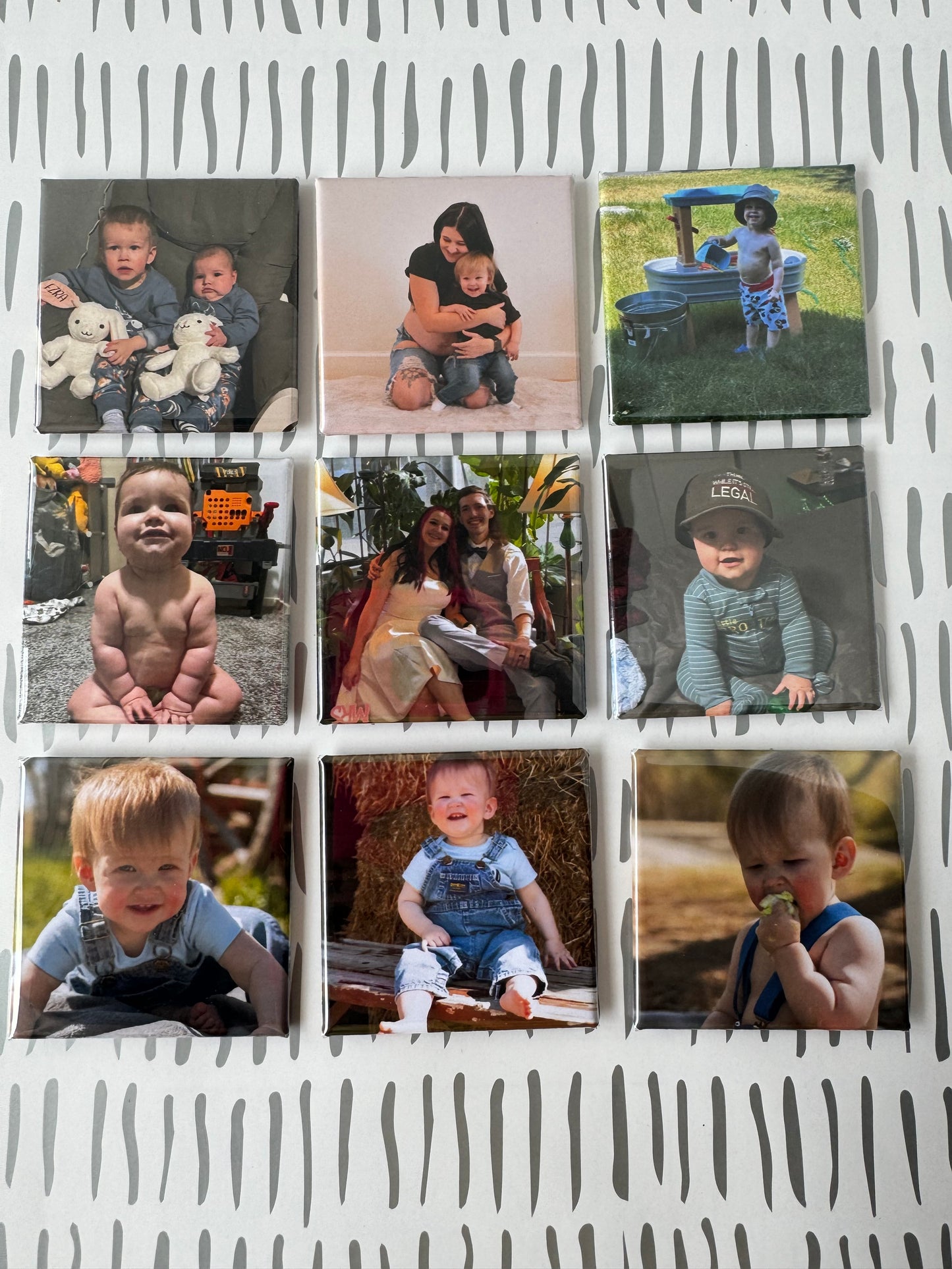 9 Photo Magnets